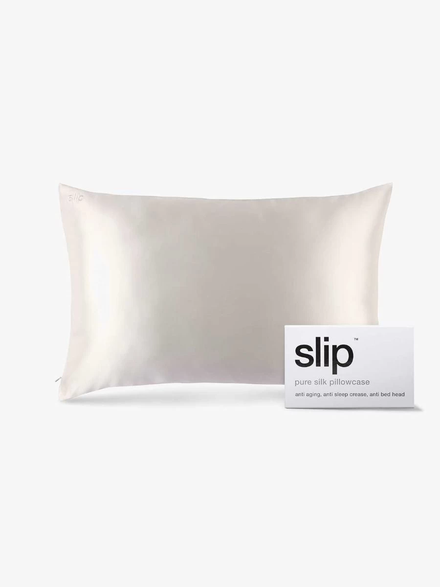 Slip Silk Pillowcase - White 4 Slip Silk Pillowcase - White - Image 2