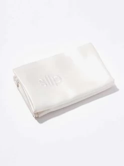 Slip Silk Pillowcase - White 12 Slip Silk Pillowcase - White -Homewares Shop slip pillowcase white 3