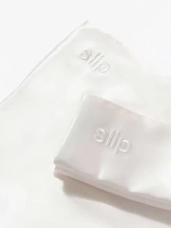 Slip Silk Pillowcase - White 13 Slip Silk Pillowcase - White -Homewares Shop slip pillowcase white 4