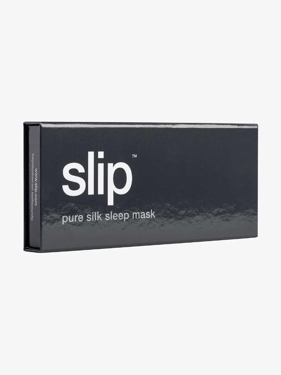 Slip Silk Sleep Mask - Charcoal 7 Slip Silk Sleep Mask - Charcoal - Image 5