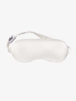Slip Silk Sleep Mask - White 11 Slip Silk Sleep Mask - White -Homewares Shop slip sleep mask white 4