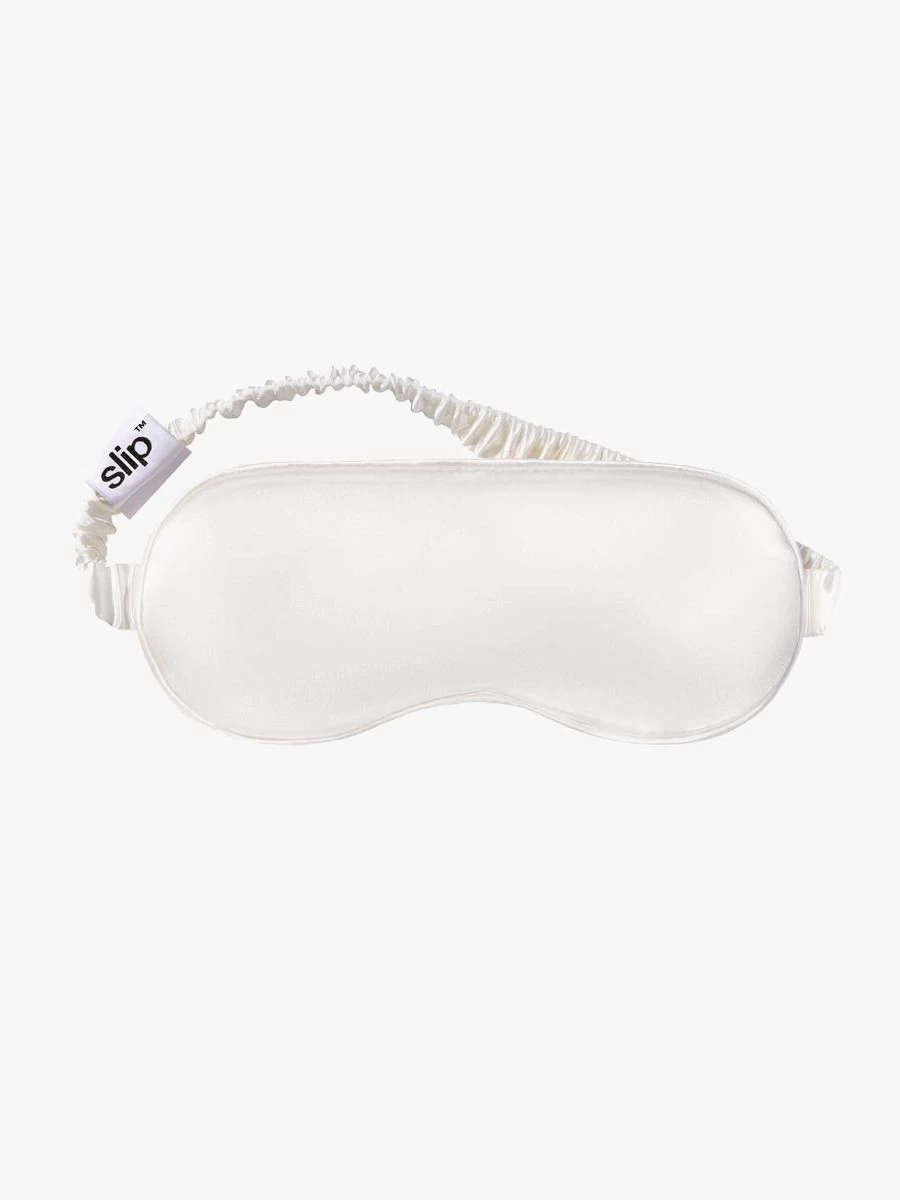Slip Silk Sleep Mask - White 5 Slip Silk Sleep Mask - White - Image 4