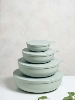 Nesting Bowls - Set Of 4 In Eucalyptus 17 Nesting Bowls - Set Of 4 In Eucalyptus -Homewares Shop styleware lifestyle eucalyptus 3 1