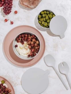 Nesting Bowls - Set Of 4 In Smoke -Homewares Shop styleware lifestyle smoke blush 1 1