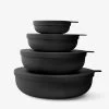 Nesting Bowls - Set Of 4 In Midnight 2 Nesting Bowls - Set Of 4 In Midnight -Homewares Shop styleware nesting bowls midnight 1