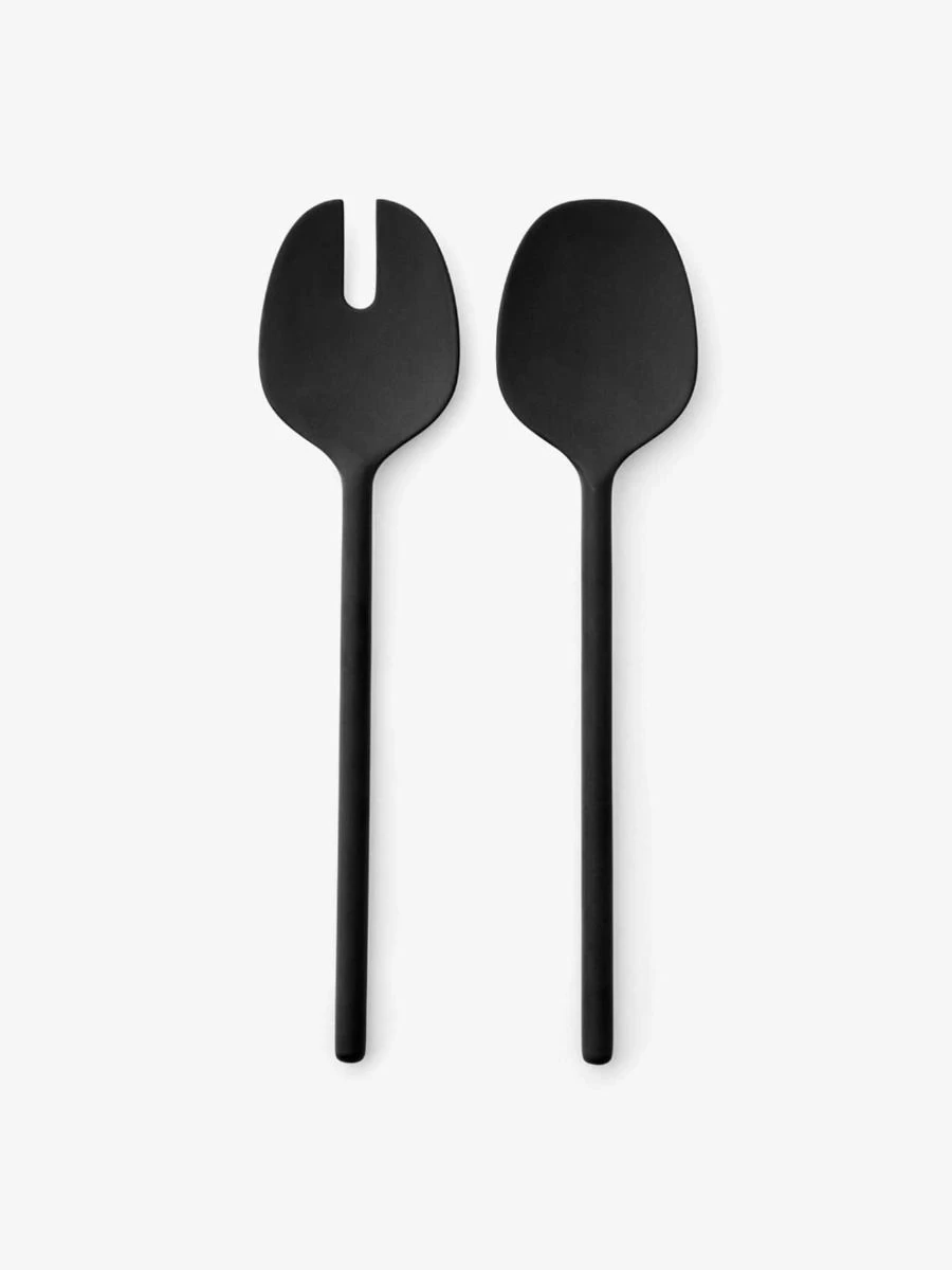 Salad Server Set - Midnight 3 Salad Server Set - Midnight