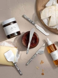 Cheese Knives Set - Monochrome 10 Cheese Knives Set - Monochrome -Homewares Shop tasteology cheese knives monochrome 4