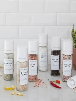 Himalayan Pink Rock Salt -Homewares Shop tasteology lifestyle salt and pepper 2