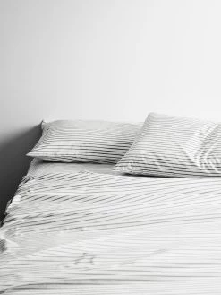 Vintage Stripe Sheet Set - Smoke