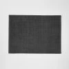 Waffle Bath Mat - Charcoal -Homewares Shop waffle bath mat charcoal