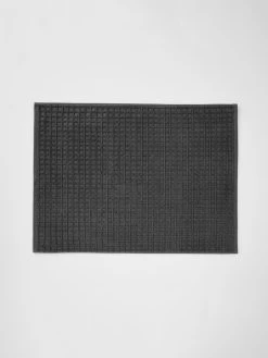 Waffle Bath Mat - Charcoal
