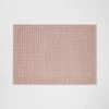 Waffle Bath Mat - Pink Clay 2 Waffle Bath Mat - Pink Clay -Homewares Shop waffle bath mat clay
