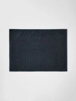 Waffle Bath Mat - Slate