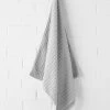 Waffle Bath Towel - Dove -Homewares Shop waffle bath towel dovegrey 1