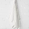 Waffle Bath Towel - White