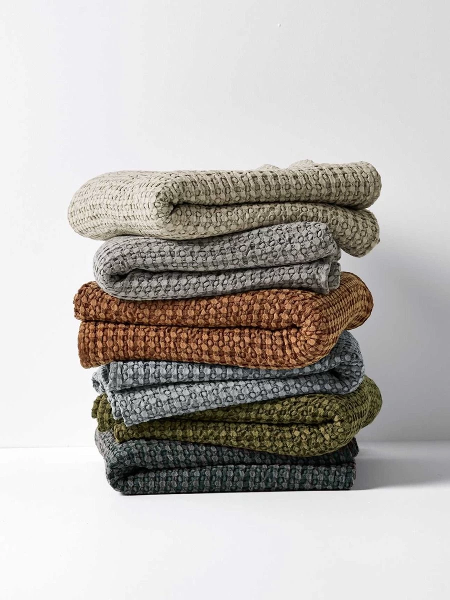 Waffle Throw - Caper 4 Waffle Throw - Caper - Image 2