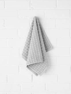 Waffle Hand Towel - Dove