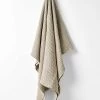 Waffle Throw - Feather -Homewares Shop waffle throw feather