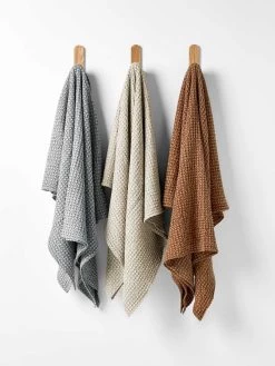 Waffle Throw - Caper 11 Waffle Throw - Caper -Homewares Shop waffle throws 1