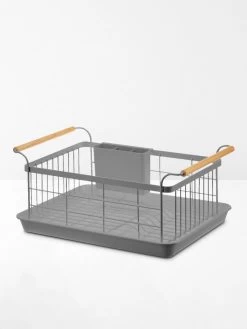 Yamazaki Tosca Dish Drainer - Grey
