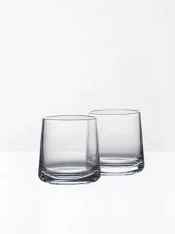 Zone Denmark Rocks Wideball Crystal Glasses Set Of 2